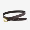 Accessories Swanndri NZ | Women'S Eden Leather Belt - 30Mm Wide