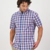 Men Swanndri NZ Short Sleeve Shirts | Men'S Brinsdon Short Sleeve Shirt