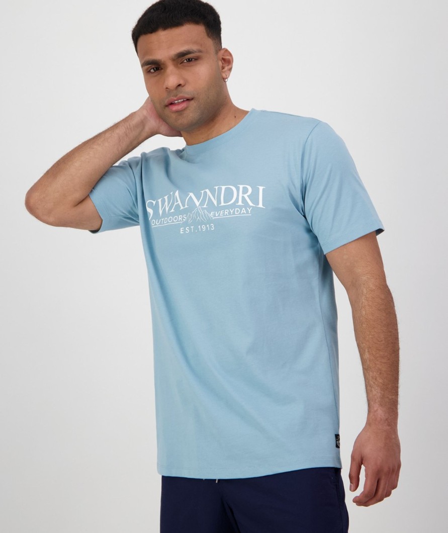 Men Swanndri NZ Printed T Shirts | Men'S Traverse T Shirt