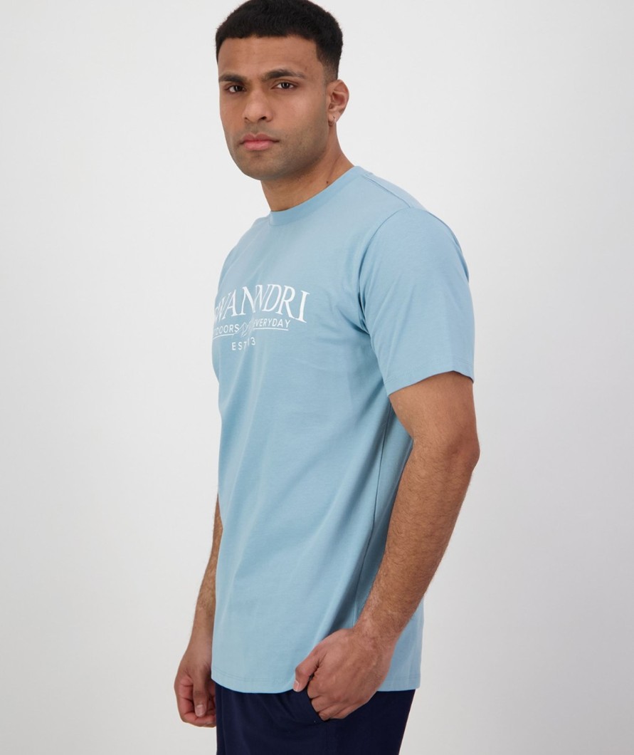 Men Swanndri NZ Printed T Shirts | Men'S Traverse T Shirt