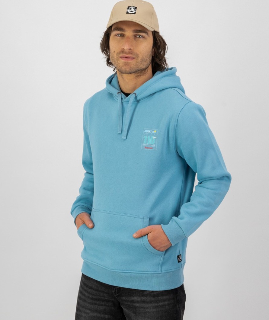 Men Swanndri NZ Fleece Tops | Men'S Origins Hoodie