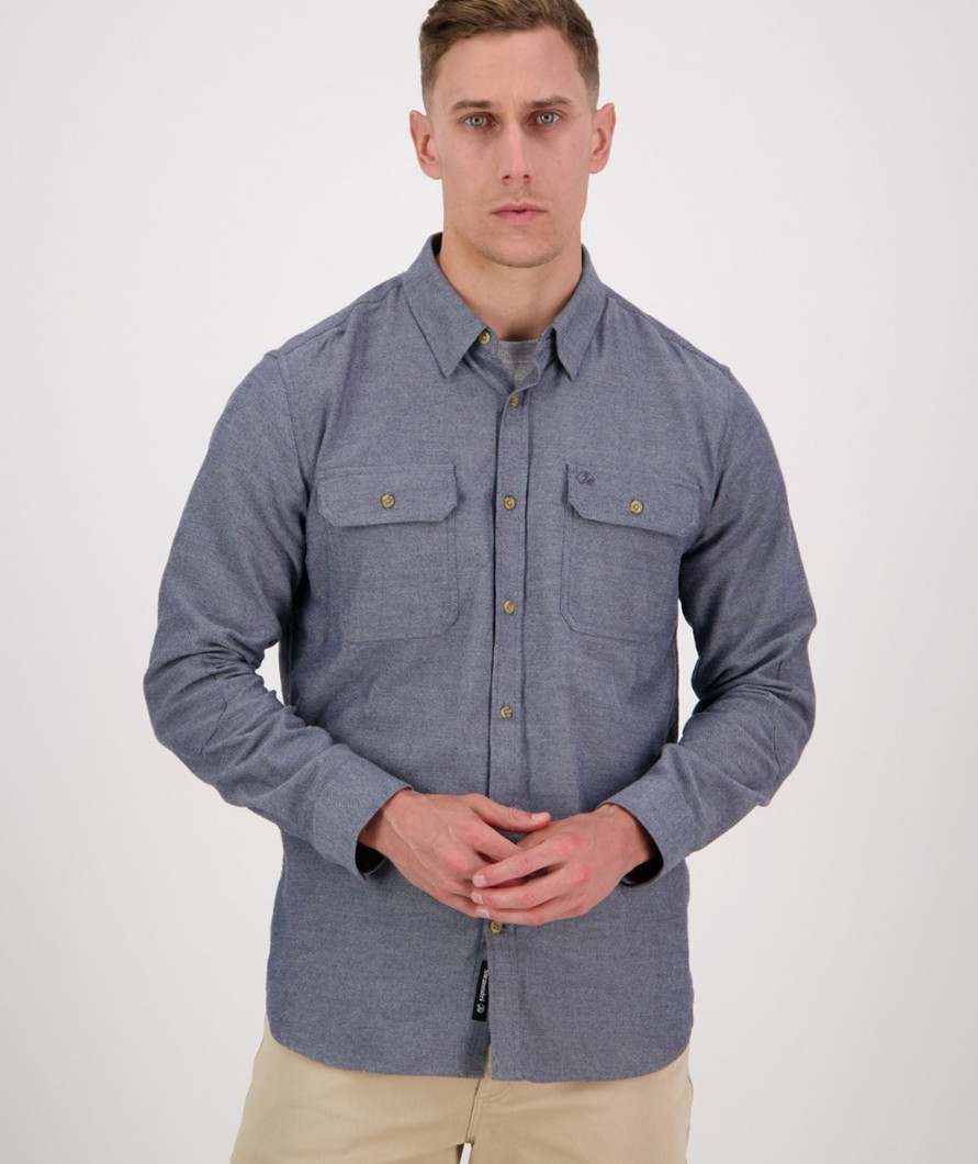 Men Swanndri NZ Long Sleeve Shirts | Men'S Ranch Road V2 Long Sleeve Shirt