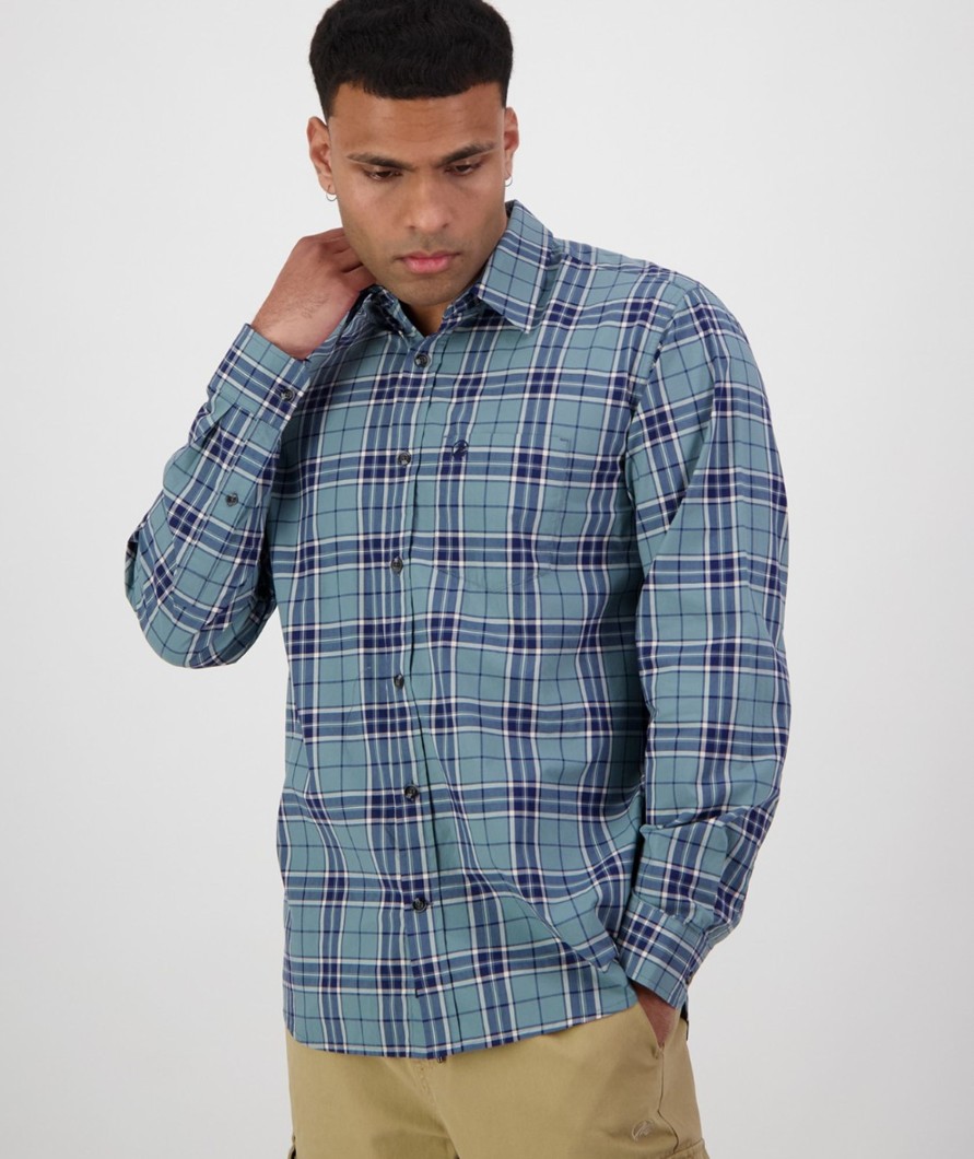 Men Swanndri NZ Long Sleeve Shirts | Men'S Glenpark Long Sleeve Shirt