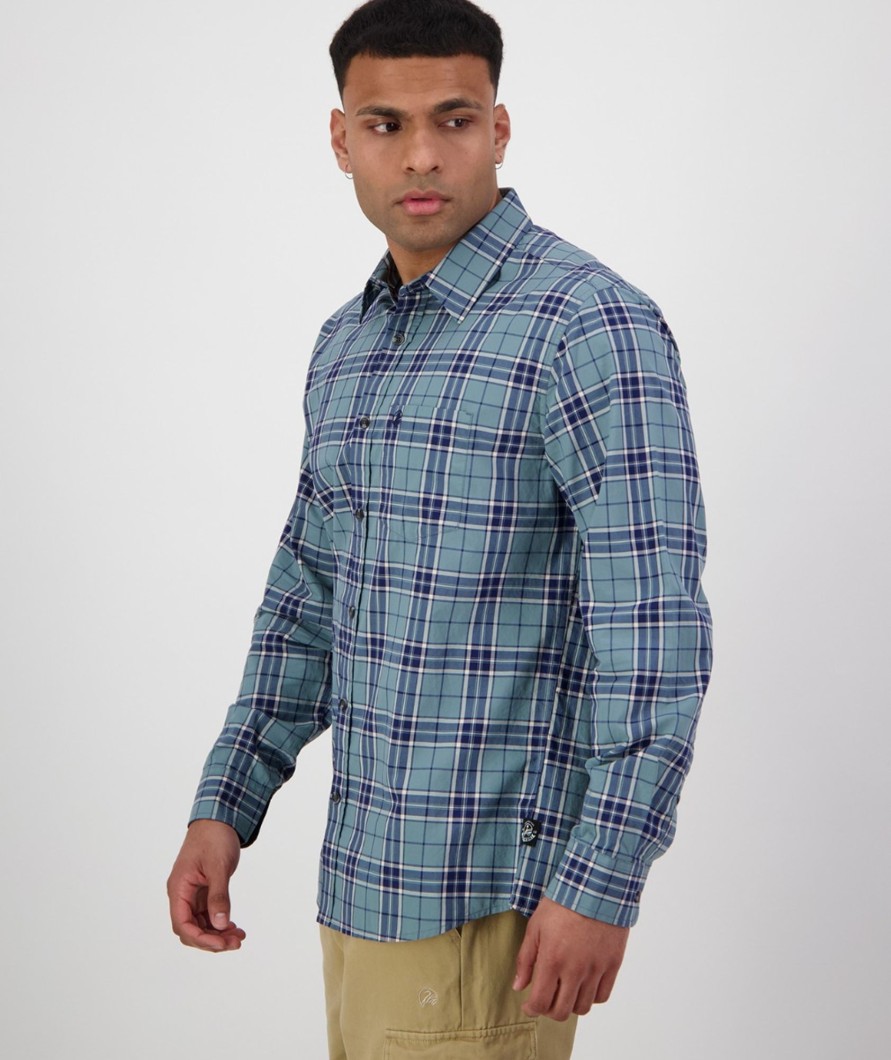 Men Swanndri NZ Long Sleeve Shirts | Men'S Glenpark Long Sleeve Shirt