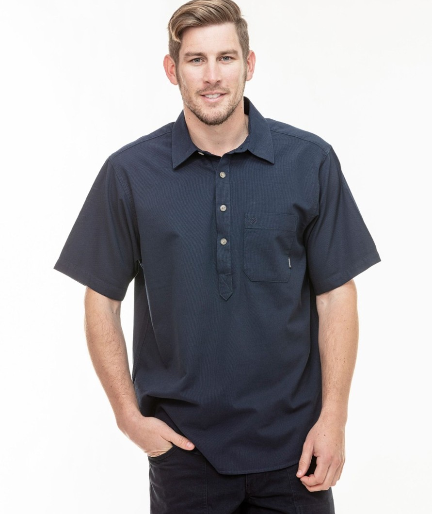 Men Swanndri NZ Short Sleeve Shirts | Men'S Paihia Short Sleeve Shirt